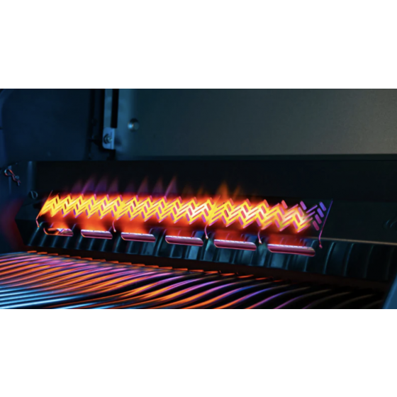 Grill gazowy Napoleon Rogue PRO-S 625 z palnikiem do steków 800°C i do rożna stalowy (2025)
